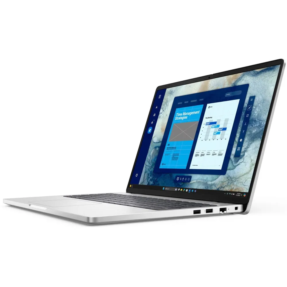 Laptop Dell Pro 16 PC16250 BTO107_PC16250_EMEA - Core Ultra 7 255U/16" WUXGA IPS/RAM 16GB/SSD 512GB/Platynowy/Windows 11 Pro/3CI