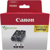 Dwupak tuszów Canon PGI-35 Black 1509B029 - Oryginał, 383 stron