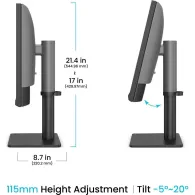 Monitor Benq PD2706QN 9H.LNDLA.TBE - zdjęcie poglądowe 7