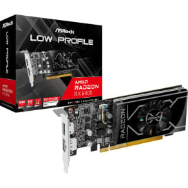 Karta graficzna ASRock AMD Radeon RX 6400 Low Profile 4GB RX6400 LP 4G