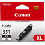 Tusz Canon CLI-551XL Black 6443B001 - Oryginał, 1125 zdjęć