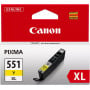 Tusz Canon CLI-551XL Yellow 6446B001 - Oryginał, 715 stron