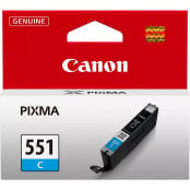 Tusz Canon CLI-551 Cyan 6509B001 - Oryginał, 304 stron