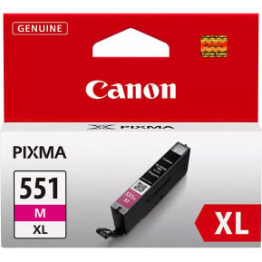 Tusz Canon CLI-551XL Magenta 6445B001 - Oryginał, 660 stron