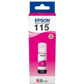 Butelka z tuszem Epson 115 Magenta C13T07D34A - Oryginał, 6200 stron