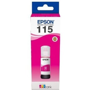 Butelka z tuszem Epson 115 Magenta C13T07D34A - Oryginał, 6200 stron