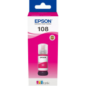 Butelka z tuszem Epson 108 EcoTank Magenta C13T09C34A - Oryginał, 7200 stron