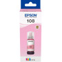 Butelka z tuszem Epson 108 EcoTank Light Magenta C13T09C64A - Oryginał, 7200 stron