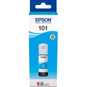 Butelka z tuszem Epson 101 EcoTank Cyan C13T03V24A - Oryginał, 6000 stron