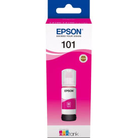 Butelka z tuszem Epson 101 EcoTank Magenta C13T03V34A - Oryginał, 6000 stron