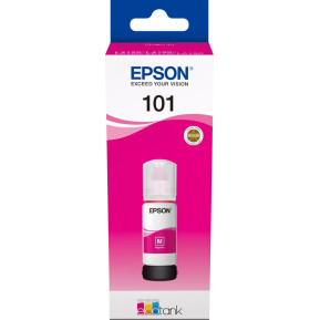 Butelka z tuszem Epson 101 EcoTank Magenta C13T03V34A - Oryginał, 6000 stron