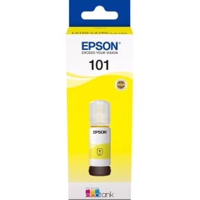 Butelka z tuszem Epson 101 EcoTank Yellow C13T03V44A - Oryginał, 6000 stron