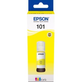 Butelka z tuszem Epson 101 EcoTank Yellow C13T03V44A - Oryginał, 6000 stron