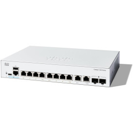 Switch zarządzalny Cisco Catalyst C1200-8FP-2G - 8x 100|1000Mbps RJ45, 2x 1GbE SFP, PoE 120W