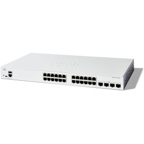 Switch zarządzalny Cisco Catalyst C1300-24T-4G - zdjęcie poglądowe 2