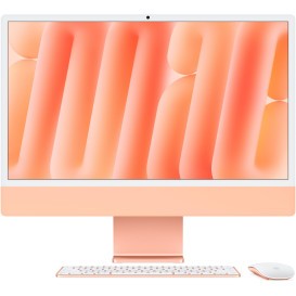 Komputer All-in-One Apple iMac 24 M4 2024 Z1E8ZE/A - Apple M4/24" 4480x2520 Retina/RAM 16GB/SSD 256GB/macOS/1 rok Carry-in