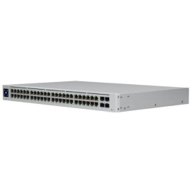 Switch zarządzalny Ubiquiti USW-48-POE-EU - 48x 100/1000Mbps RJ45, 4x 1000Mbps SFP, PoE+ 195W