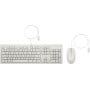 Zestaw klawiatury i myszy HP 225 Wired Mouse and Keyboard Combo White 86J24AA - Biały