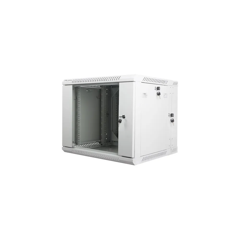 Szafa rack 19" 9U Lanberg WF02-6609-10S, 600 x 507 x 600 mm, dwusekcyjna | Sklep ITnes.pl, IT for BUSINESS Szafa rack 19" 9U Lanberg WF02-6609-10S, 600 x 507 x 600 mm, dwusekcyjna | Sklep ITnes.pl, IT for BUSINESS