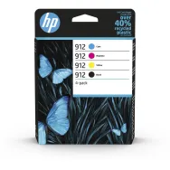 Tusz HP 912 4-pak czarny + żółty + purpurowy + błękitny - 6ZC74AE | Sklep ITnes.pl - IT for BUSINESS