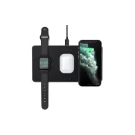 Ładowarka indukcyjna Satechi Trio Wireless Charging Pad ST-X3TWCPM - AppleWatch 2,5W, AirPods 5W, iPhone 7,5W, Czarna