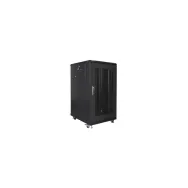 Szafa rack 19" 22U Lanberg FF01-6822-23B, 600 x 800 x 1159 mm, drzwi perforowane | Sklep ITnes.pl, IT for BUSINESS