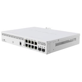 Switch zarządzalny MikroTik CSS610-8P-2S IN - 8x 1GbE RJ45, 2x 10GbE SFP+, PoE