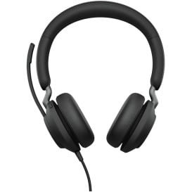 Słuchawki nauszne Jabra Evolve2 40 SE 24189-999-999 - Czarne