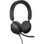 Słuchawki nauszne Jabra Evolve2 40 SE 24189-999-999 - Czarne