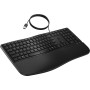 Klawiatura HP 485 Comfort Wired Keyboard 8T6M2AA - Czarna