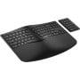 Klawiatura bezprzewodowa HP 965 Ergonomic Wireless Keyboard 7E756AA - Czarna