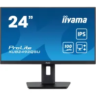 Monitor iiyama ProLite XUB2492QSU-B1, 23,8", 2560x1440 (QHD), 100Hz, IPS, 0,5 ms, pivot, Czarny | Sklep ITnes.pl, IT for BUSINES