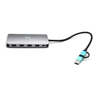 Stacja dokująca i-tec USB 3.0 USB-C, Thunderbolt 3x Display Travel Nano Dock with LAN + Power Delivery 100 W CANANOTDOCKPD | Skl