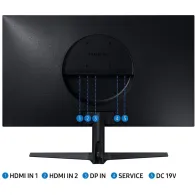 Monitor Samsung UR55 LU28R550UQPXEN, 28", 3840x2160 (4K), 60Hz, IPS, FreeSync, HDR, 4 ms, Niebieski, szary | Sklep ITnes.pl, IT 