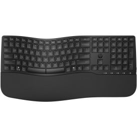 Klawiatura bezprzewodowa HP 680 Comfort Dual-Mode 8T6L8AA - QWERTY Międzynarodowy Angielski, Czarna