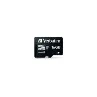 Karta pamięci Verbatim Premium MicroSDXC 16GB + adapter 44082, Class 10 UHS-I|U1, Czarna | Sklep ITnes.pl, IT for BUSINESS