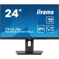 Monitor iiyama ProLite XUB2493HSU-B7, 23,8", 1920x1080 (FHD), 100Hz, IPS, 1 ms, pivot, Czarny | Sklep ITnes.pl, IT for BUSINESS