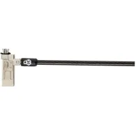 Linka zabezpieczająca Kensington Slim NanoSaver 2.0 Keyed Laptop Lock K65021WW - Czarna