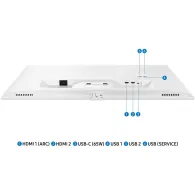 Monitor Samsung Smart M7 M70D LS43DM702UUXDU, 43", 3840x2160 (4K), 60Hz, VA, HDR, 4 ms, USB-C, Czarny | Sklep ITnes.pl, IT for B