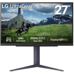 Monitor LG UltraGear 27GS85Q-B 27GS85Q-B.AEU - zdjęcie poglądowe 8