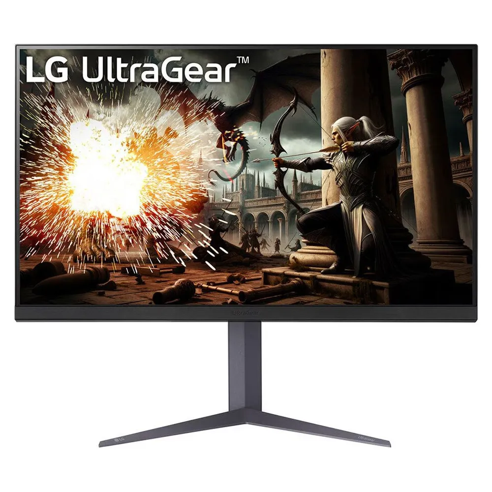Zdjęcie produktu Monitor LG 32GS75Q-B - 31,5"/2560x1440 (QHD)/180Hz/IPS/HDR/1 ms/pivot/Czarny
