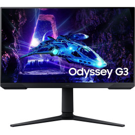 Monitor Samsung Odyssey G30D LS24DG300EUXEN - 24"/1920x1080 (Full HD)/180Hz/VA/FreeSync/1 ms/pivot/Czarny