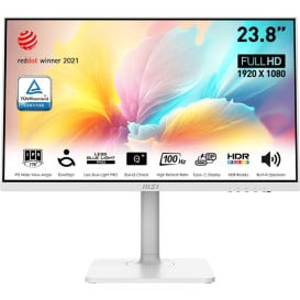 Monitor MSI MODERN MD2412PW - 23,8"/1920x1080 (Full HD)/IPS/1 ms/pivot/Biały