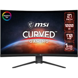 Monitor MSI MAG 275CQPF - 27"/2560x1440 (QHD)/zakrzywiony/Rapid VA/0,5 ms/Czarny