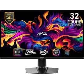 Monitor MSI MAG 321UPX QD-OLED - 31,5"/3840x2160 (4K)/QD-OLED/0,03 ms/Czarny