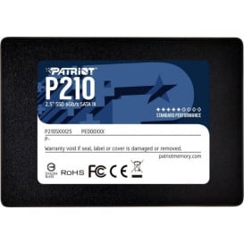 Dysk SSD 128 GB SATA 2,5" Patriot P210 P210S128G25 - 2,5"/SATA III/450-430 MBps