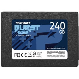 Dysk SSD 240 GB SATA 2,5" Patriot Burst Elite PBE240GS25SSDR - 2,5"/SATA III/450-320 MBps