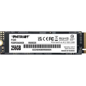Dysk SSD 256 GB M.2 NVMe Patriot P320 P320P256GM28 - zdjęcie poglądowe 1