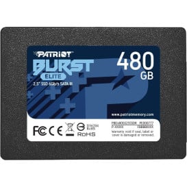 Dysk SSD 480 GB SATA 2,5" Patriot Burst Elite PBE480GS25SSDR - 2,5"/SATA III/450-320 MBps