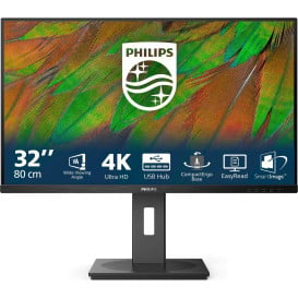 Monitor Philips 32B1N3800/00 - 31,5"/3840x2160 (4K)/60Hz/VA/4 ms/pivot/Czarny